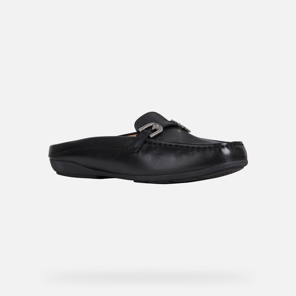 Geox Bayan Loafers Siyah - Annytah - HYC-928057